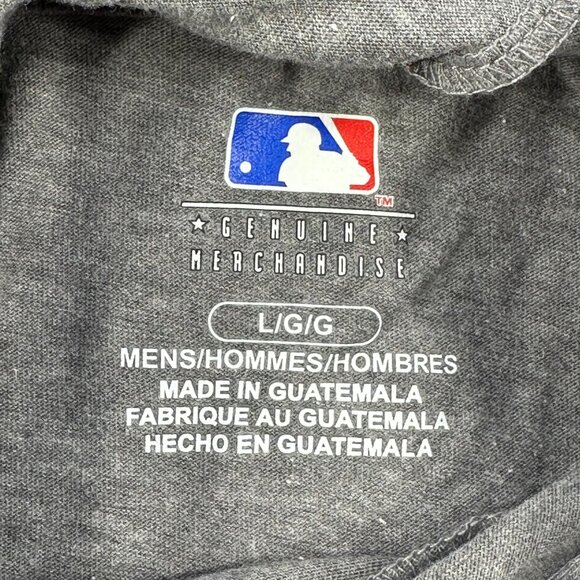 Genuine Merchandise Men's Size Large Hoodie Lightweight Chicago Cubs Gray NWOT - Picture 3 of 12